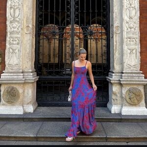 Madewell Empire Waist Floral Maxi Dress NWT Size 4